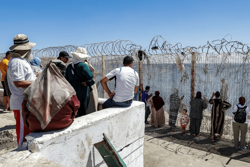 Ceuta: una campaña digital estuvo detrás de los llamamientos al cruce